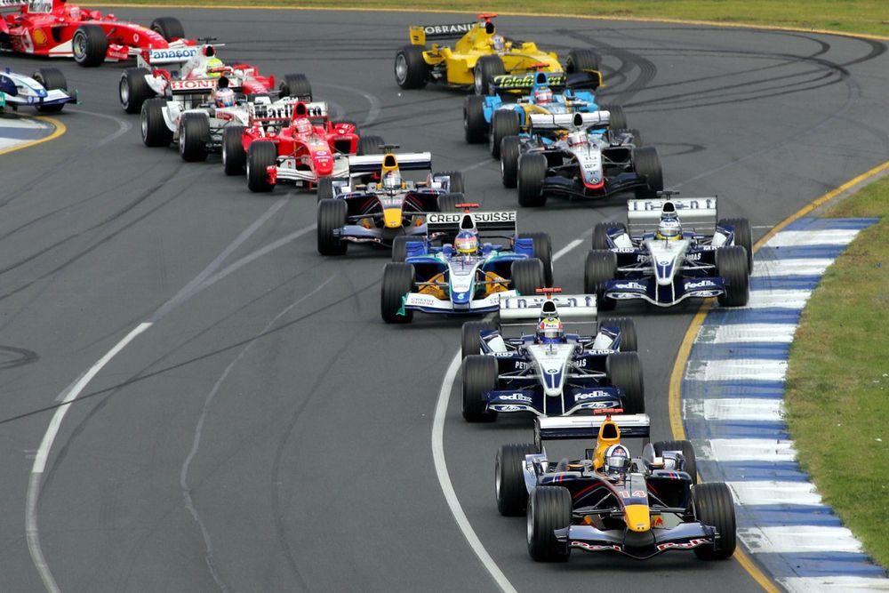 Red Bull made an eye-catching start to life as an F1 team - even if it was as good as it would get in 2005