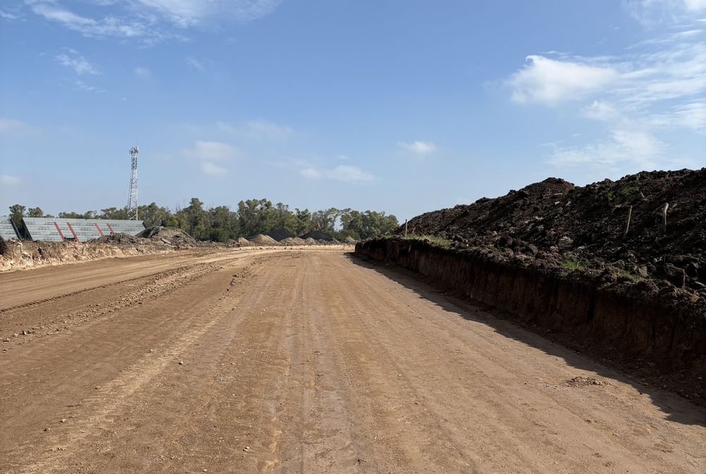 布宜诺斯艾利斯的Obras en el Autódromo de Buenos Aires。La pista estaría terminada para diciembre.