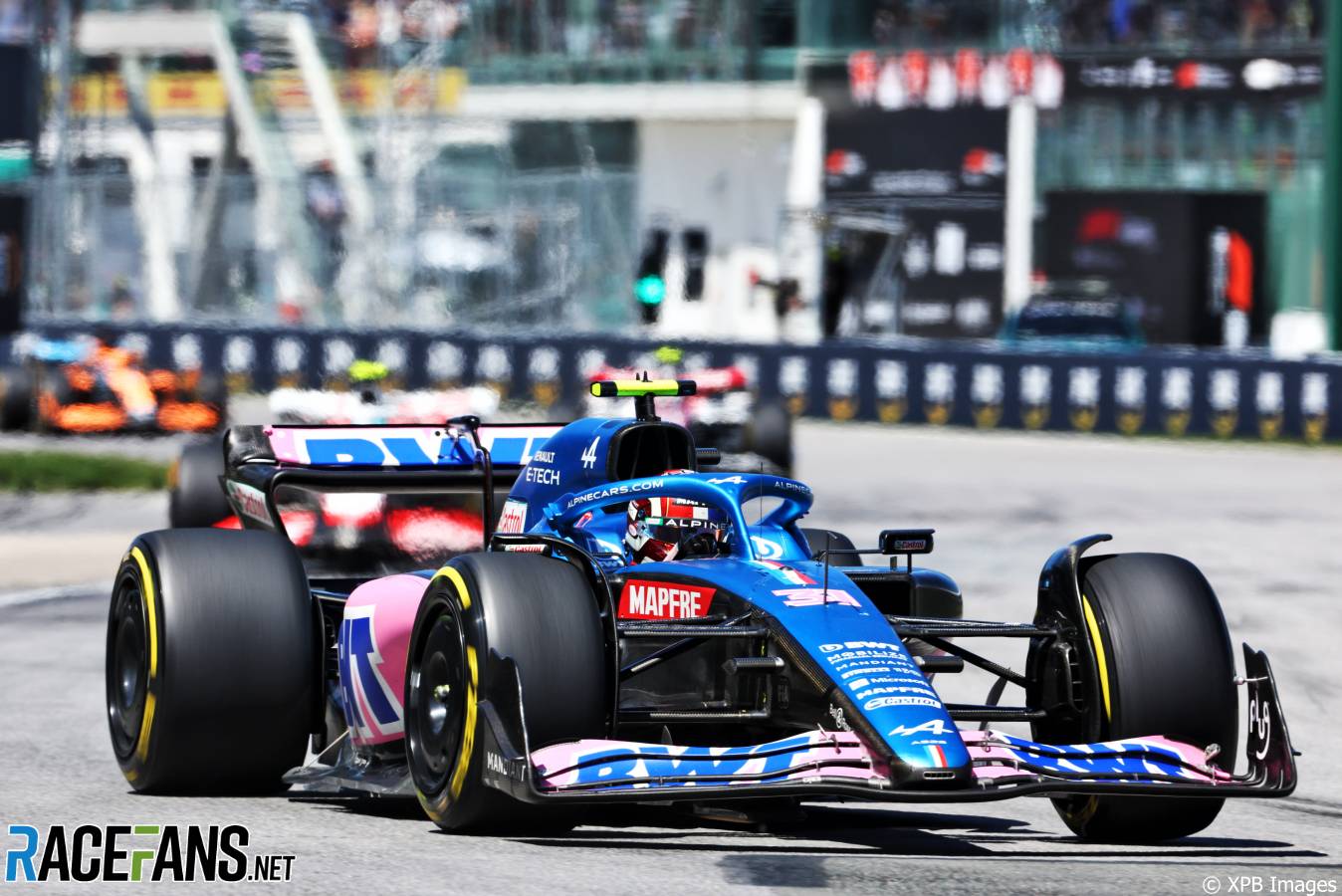 Esteban Ocon, Alpine, Circuit Gilles Villeneuve, 2022