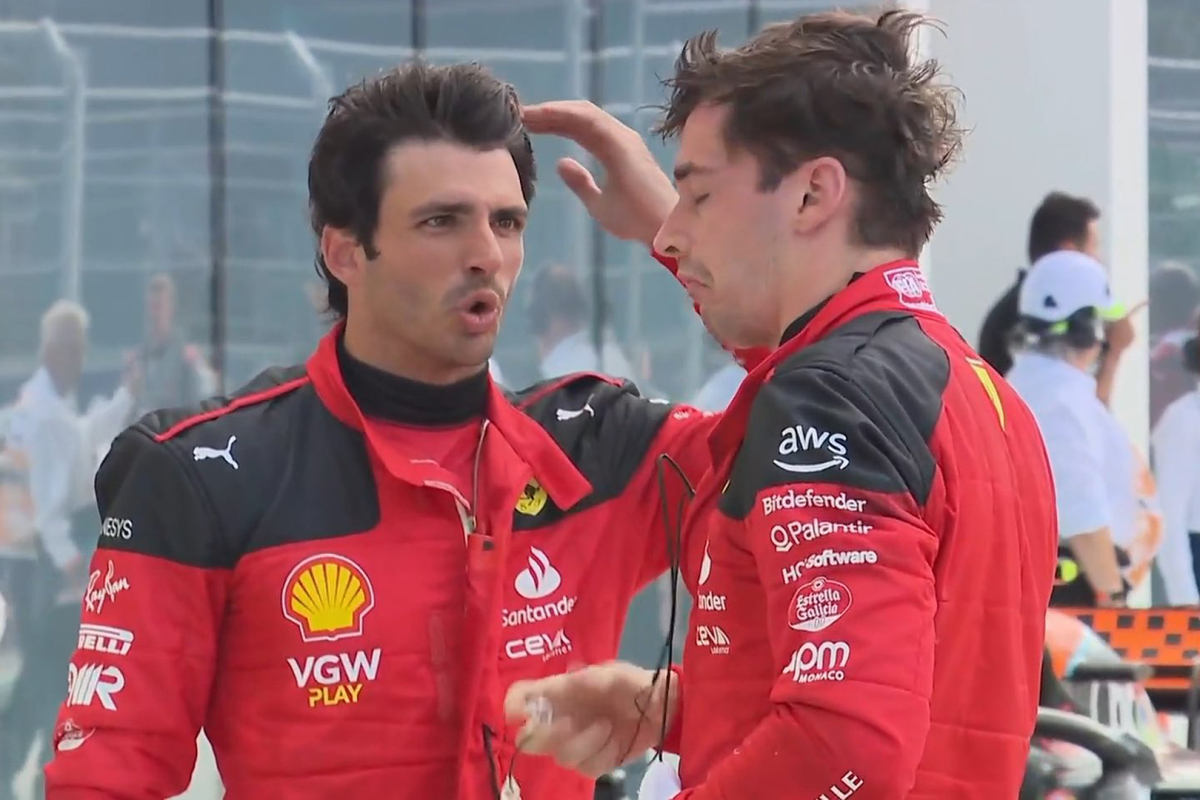 Ferrari boss admits Leclerc and Sainz contract talks on HOLD and gives SHOCK replacement verdict