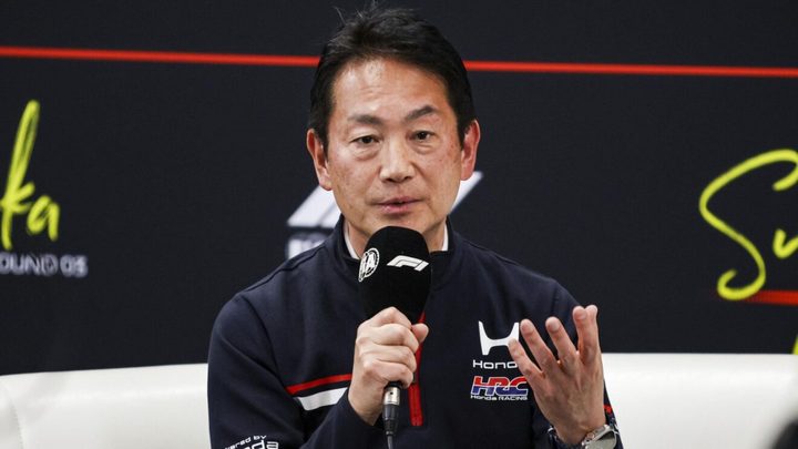 Honda's president Koji Watanabe