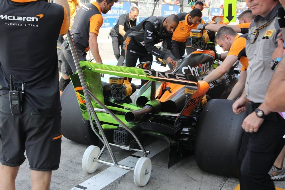 McLaren MCL60 technical detail