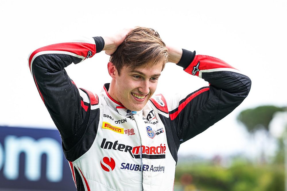 Pourchaire stripped of France F2 sprint race podium after Armstrong clash