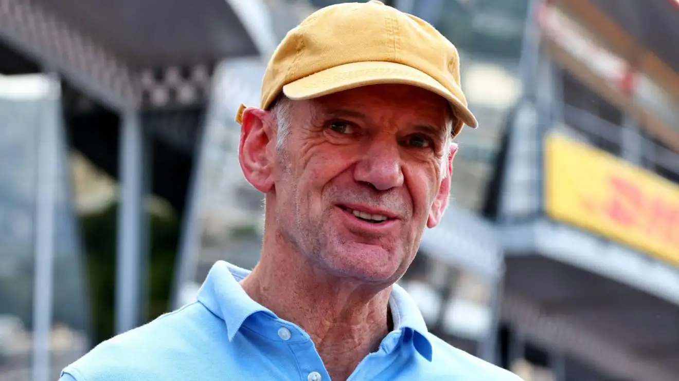 F1 design guru Adrian Newey pictured attending the 2024 Monaco Grand Prix