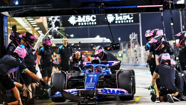 Ocon Bahrain test