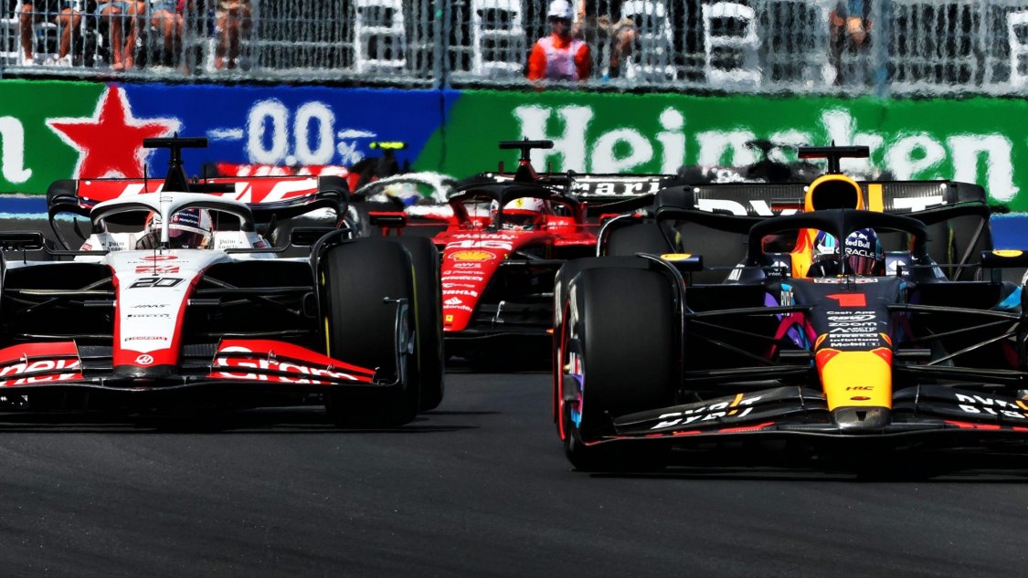 Verstappen Magnussen Miami 2023