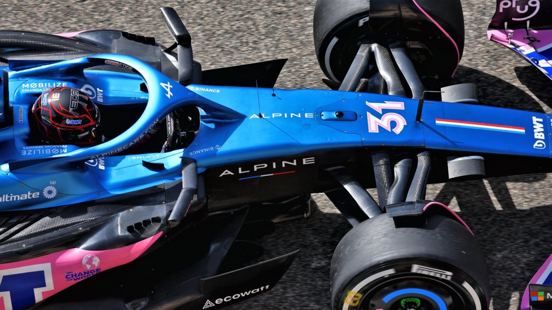 Ocon Bahrain Test