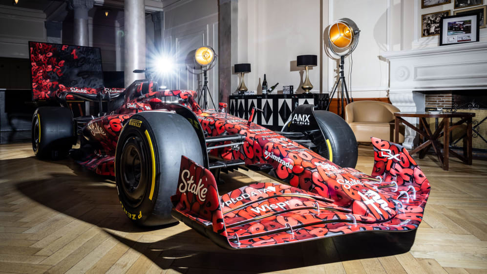Alfa Romeo reveal graffiti-inspired 'art car' set to be auctioned off for charity | Formula 1®