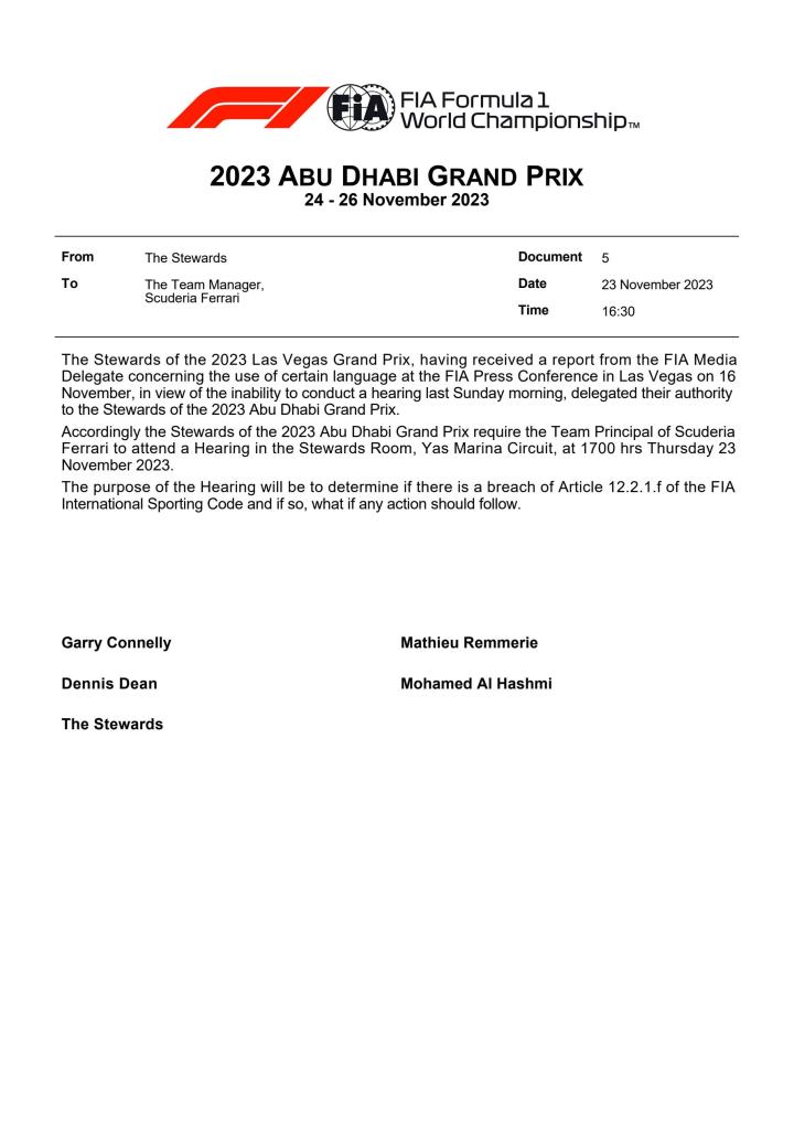 2023AbuDhabiGrandPrix-Summons-Ferrari-TeamPrincipal_1.jpg 2023AbuDhabiGrandPrix-Summons-Ferrari-TeamPrincipal_1.jpg