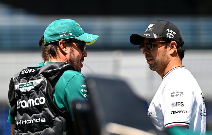 Fernando Alonso, Aston Martin Racing, Sergio Perez, Cadillac Racing
