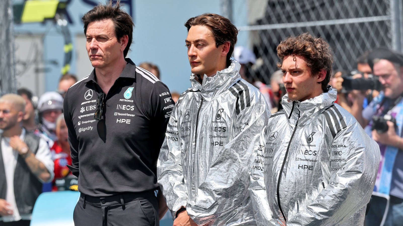 Wolff will not tolerate things getting heated in the Mercedes camp