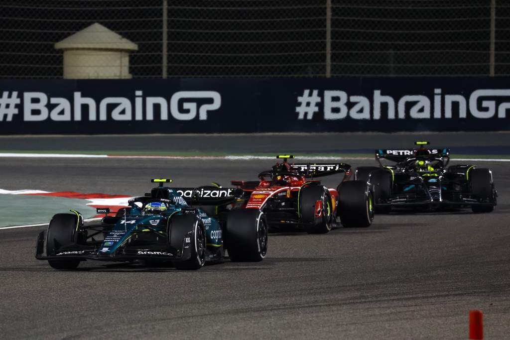 Motor Racing Formula One World Championship Bahrain Grand Prix Race Day Sakhir, Bahrain